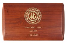 Münzbox / Münzkassette für Lunar Serie I ( 1 )  12x 1 Oz Silber - Sonderedition