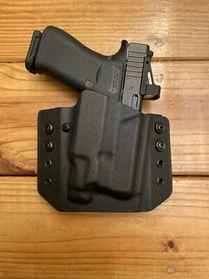 Kydex OWB Holster For Glock 43x MOS With TLR7 Sub Attached