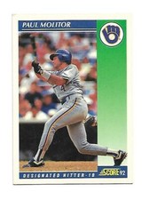 MLB - 1992 - Score - Paul Molitor  #61