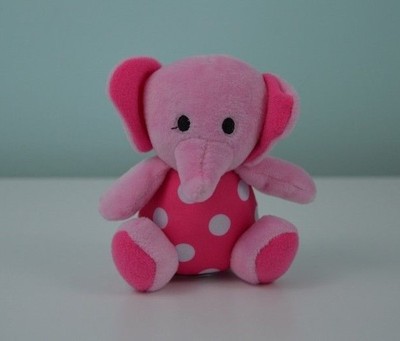 polka dot elephant stuffed animal