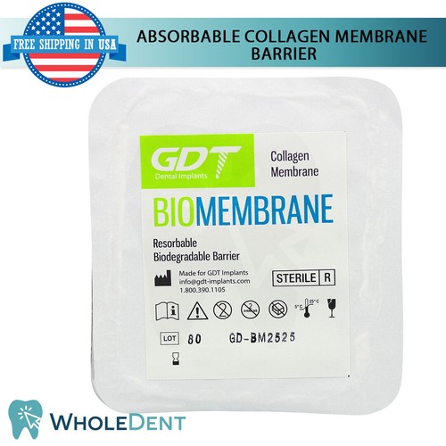 Absorbable Collagen Membrane Barrier Bovine Origin Sterile Dental Implant - Picture 3 of 4