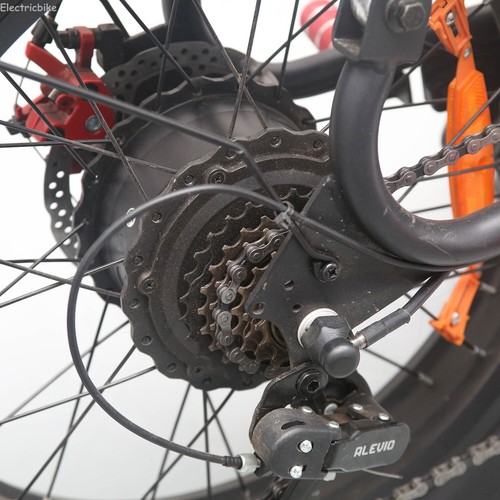 High-Speed Electric bike 48V 20Ah Fat Tyre Dual Shock 75KM CE Certified e-bike - Picture 8 of 14