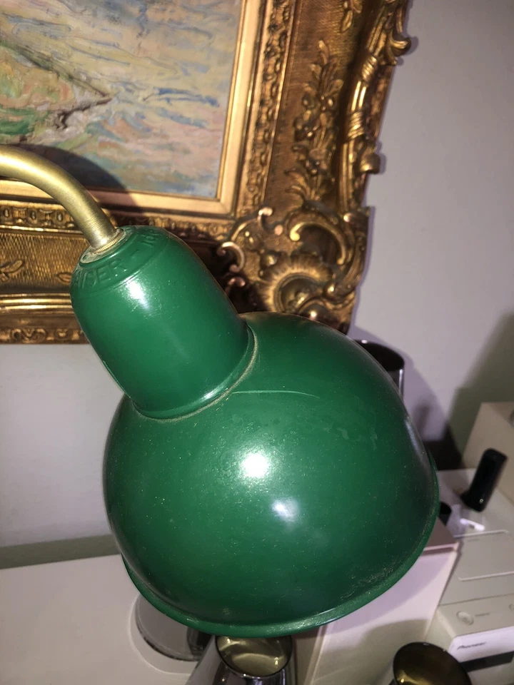 KAISER original idell. Lampe de bureau en métal partiellement laqué. H. 53 cm. - Photo 3/4