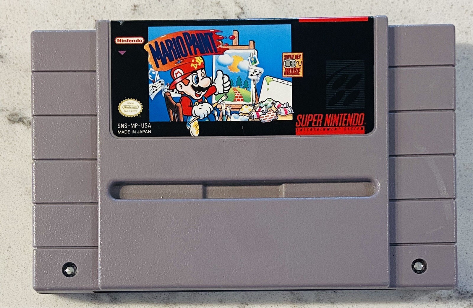 SUPER NINTENDO SNES KRUSTY'S SUPER FUN HOUSE & MARIO PAINT eBay