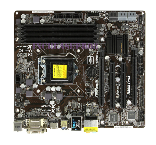 Zócalo de placa base ASRock B85M PRO4 LGA 1150 Intel B85 DDR3 DIMM Micro ATX - Imagen 2 de 5