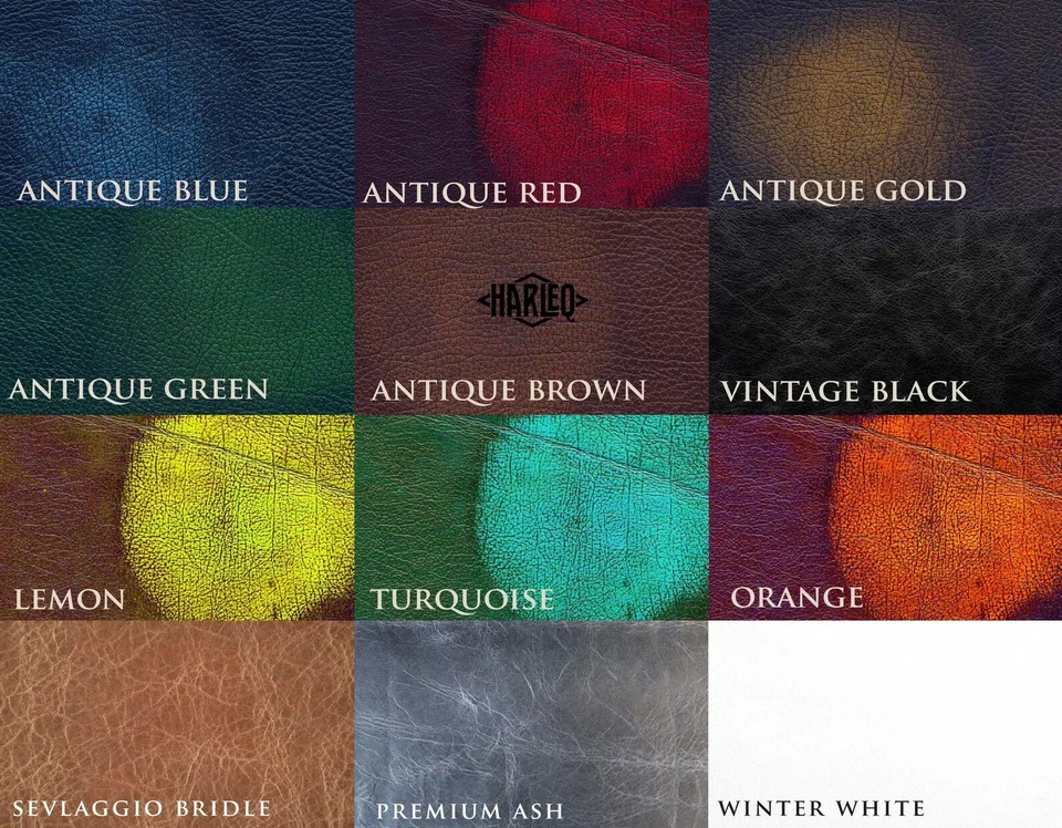 Footstool Chesterfield Queen Anne Italian Premium Quality Leathers Traditional - Image 3 of 4