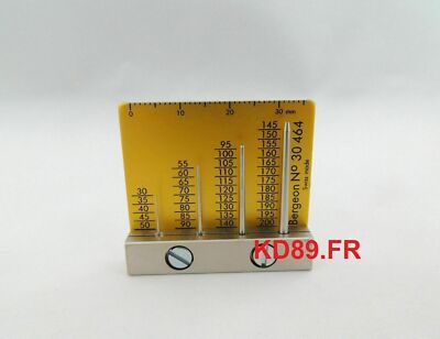 Bergeon 30464 Messgerät Zum Kalibrieren Der Nadelöffnungen Von 0,30 Bis 2,00 Mm