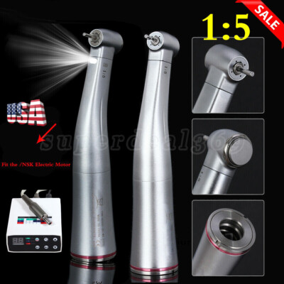 Handpieces In Dentistry Dental Optic 1:5 Increasing Contra Angle LED Handpiece For Dental High-Speed Handpiece - Foto 5