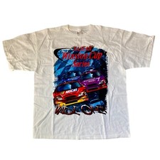 Vintage NASCAR Winston Cup Series "Wide Open" T-Shirt Size 2XL 2002 Racing