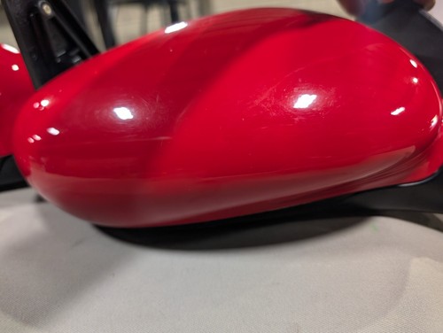 Porsche 996 Boxster 986 Rear View mirrors Left and Right 10 PIN Guards Red 97-05 - Picture 6 of 21