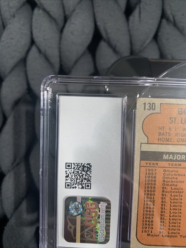 1972 Topps #130 Bob Gibson CSG 3 Very Good Vintage Cardinals Legend HoF Pop 3 - Picture 15 of 24