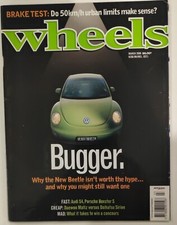 Wheels Magazine-March 2000 New Beetle Audi S4,Porsche Boxster S Diesel v Petrol