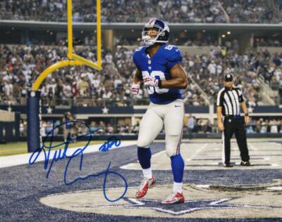Victor Cruz Signed Autograph 11x14 Photo - NY Giants Salsa Dancing Superstar 