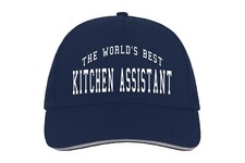 Cappello berretto baseball miglior assistente cucina del mondo regalo cuoco chef ristorante cibo