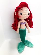 The Mermaid Doll Handmade Doll,Plush Crochet