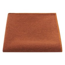 Caramel Brown Donegal Tweed Pocket Square, Handkerchief