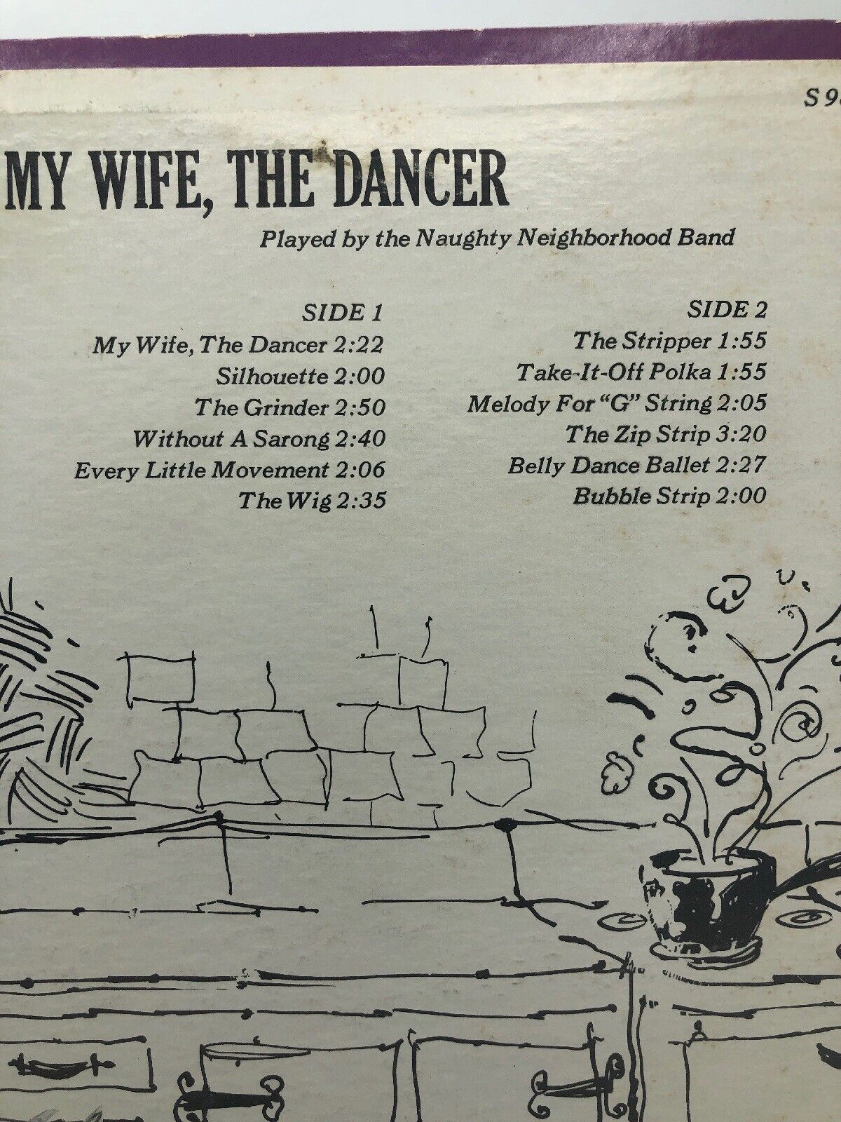 My Wife, The Dancer” LP Record Naughty