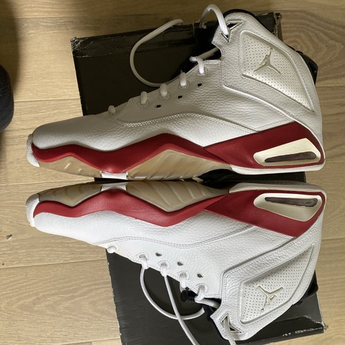 New Men's 2007 Nike Air Jordan B'Loyal White Red Black Shoe Sz 11.5 315317-103 - Picture 3 of 10