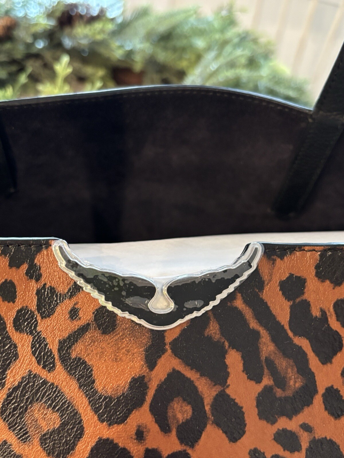 Zadig & Voltaire leopard-print tote bag image 3