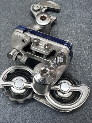 Dérailleur Avant Vintage Suntour BL Bleu - Pince 28.6mm