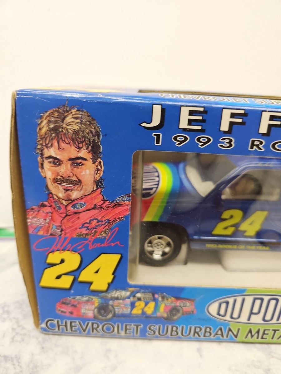 Jeff Gordon Chevrolet Suburban Metal Diecast Bank 1993 Rookie of