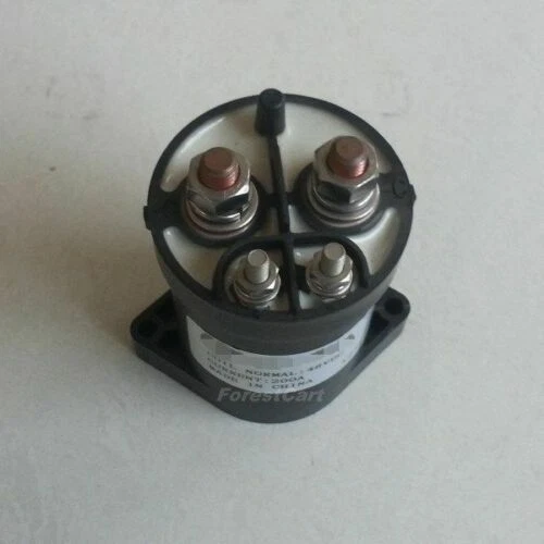 Solenoide 48V 200A, 4 Terminales Cobre Contactor para Tomberlin Emerge # 1008149 Foto 2 de 2