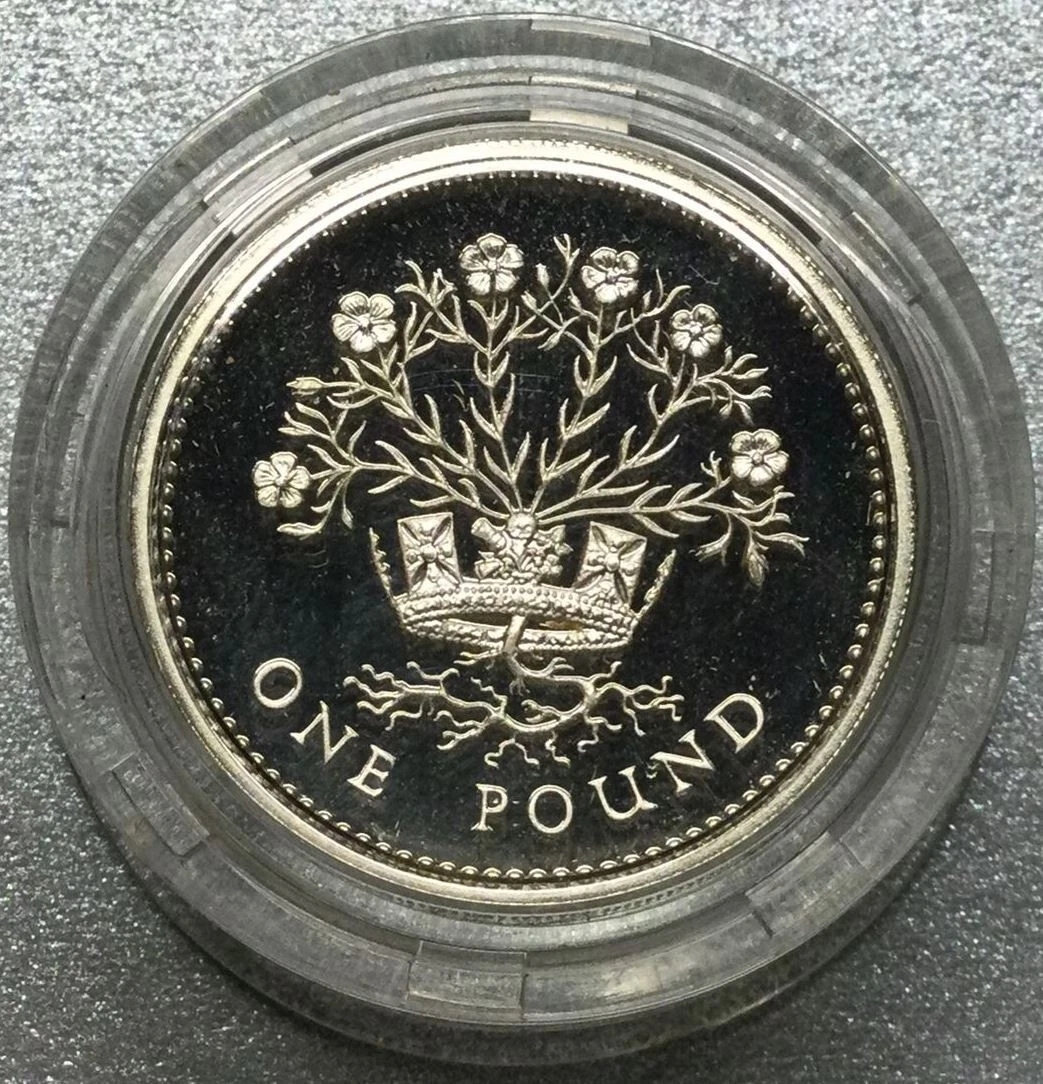 最高鑑定 1986年 G.BRITAIN 1ポンド PF70 最高鑑定 1986年 G.BRITAIN 1