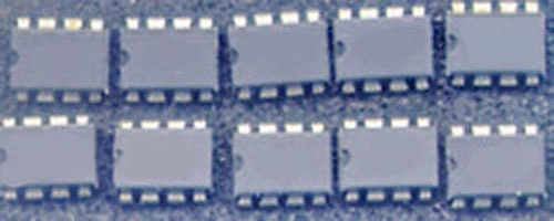 TEXAS INSTRUMENTS 10 x NE555 (LM555) TIMER IC DIL8