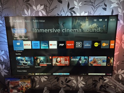 Philips LCD-TV 55'' (139,7cm) 55PUS8108/12 Neuwertig & 15 Mon. Restgarantie