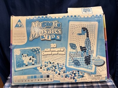 Orb Factory Magnetic Mosaics Kids By Numbers Patterns Learning Magnets  S10