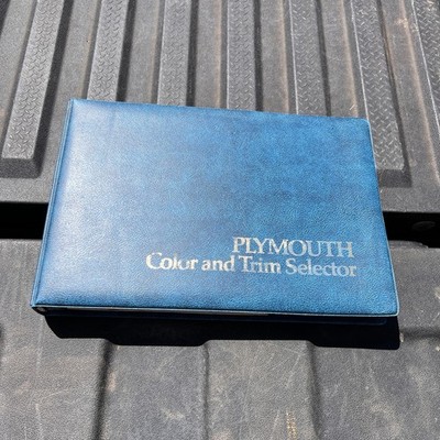 1974 Plymouth Color & Trim Selector Showroom Dealer Manual Barracuda Satellite