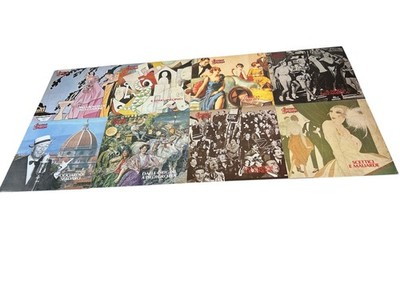 La Canzone Italiana VINYL 33 RUNDEN 12'' Lot 8 Vinyl Verlagsgruppe Fabbri
