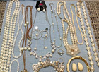 Vintage, Pap, Time & True, Faux Pearl, 28 Pieces Jewelry Lot , All Wearable — photo 2