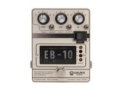 EB-10 Preamp/EQ/Boost, Cream