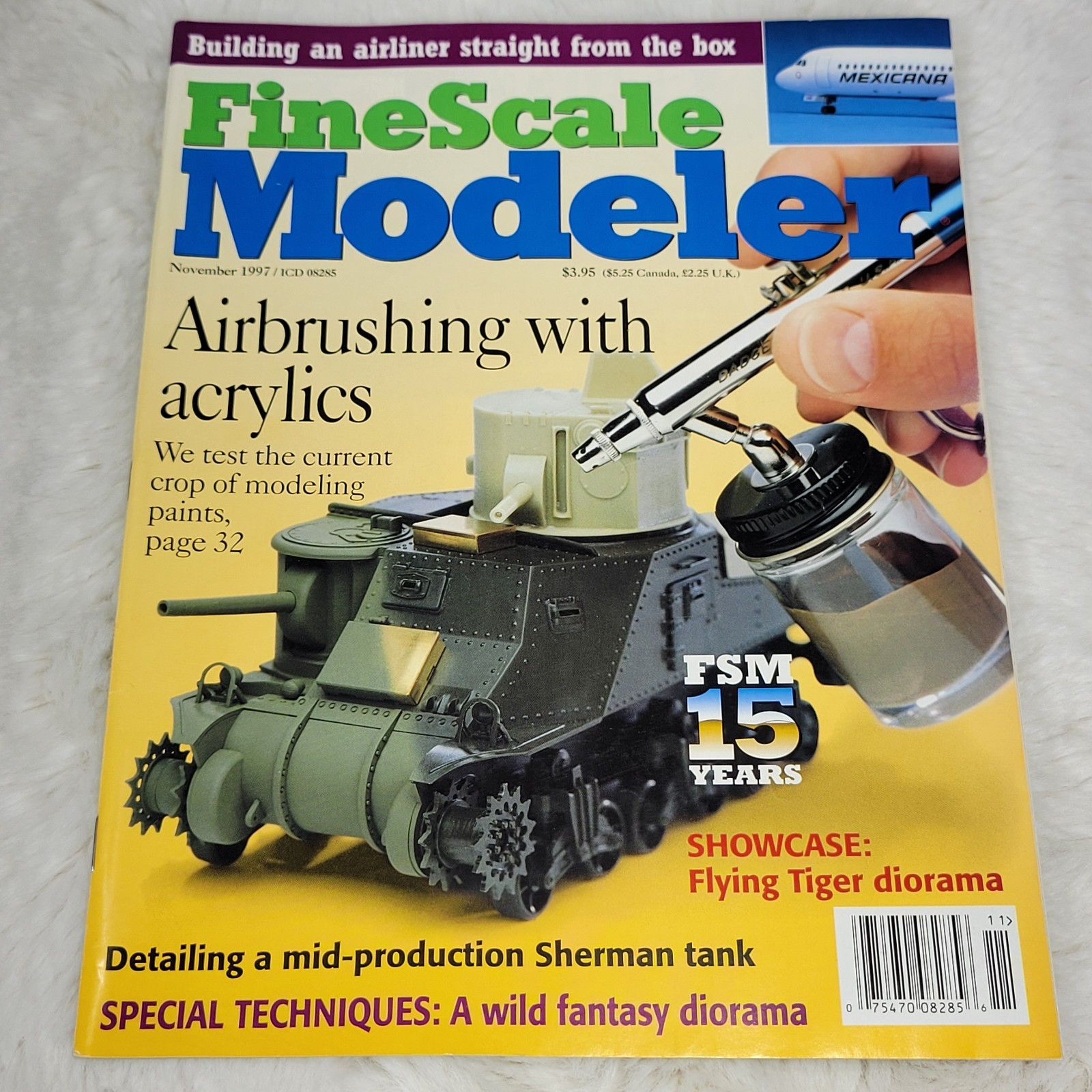 FineScale Modeler Vol 15 #09 Nov 1997 Modeling Magazine VG