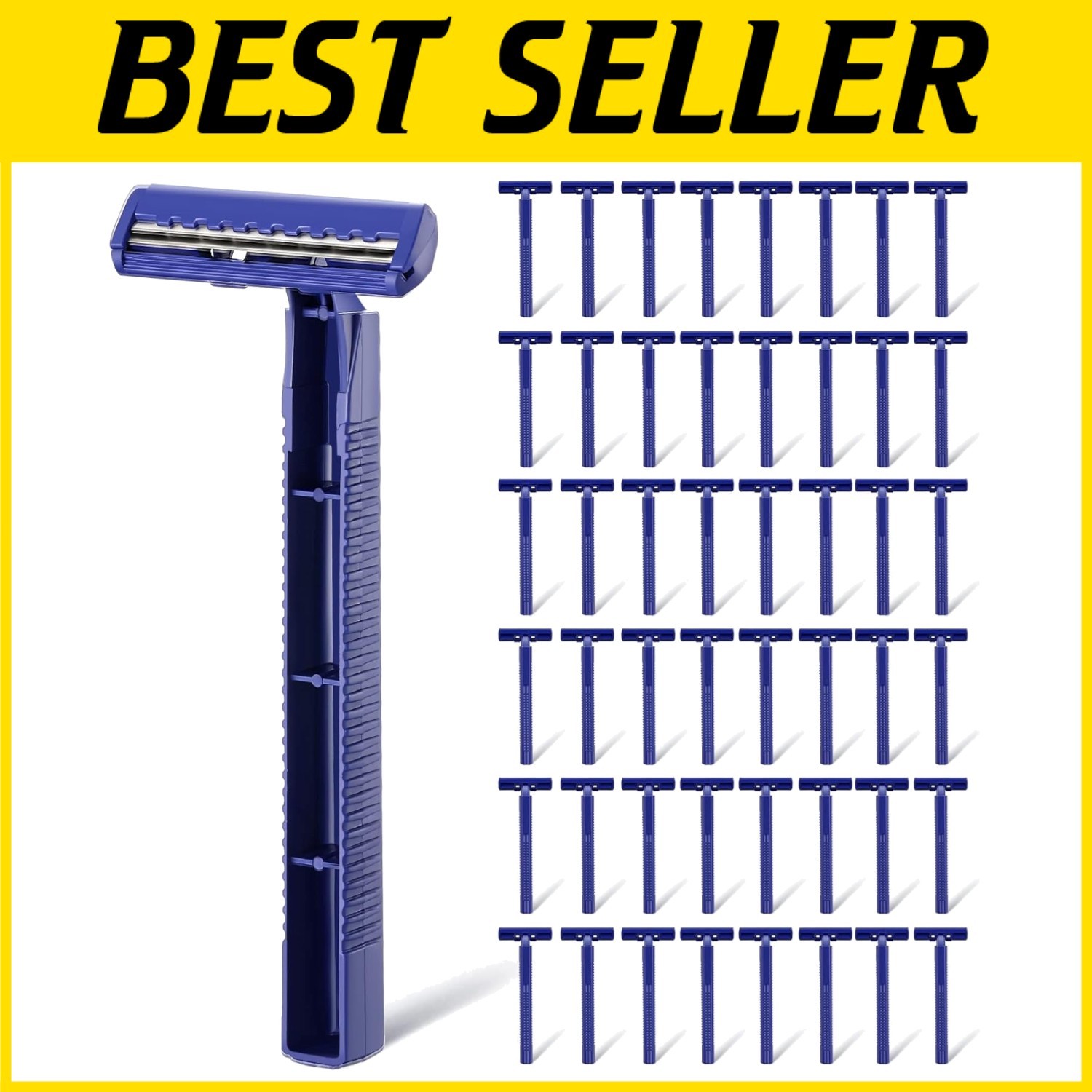 Bulk 400-Piece Portable Men's Twin Blade Razors
