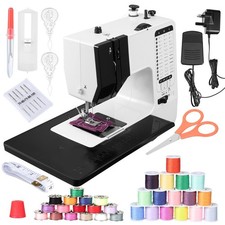 Electronic Sewing 38 Stitches Machine Computerized & Extension Table Household