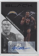 2020 Panini Black Rookies Auto 143/199 Kenneth Murray #158 Auto on6