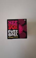 Schylling NEEDOH Fuzzball Pink Edition Authentic The Velvet Squeeze New Sealed