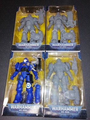 Warhammer 40K McFarlane Toys 4 Stück Figuren OVP Konvolut / Sammlung