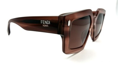 FENDI FE40162I FE 40162I 74F Pink/Brown Sunglasses 52-18-145 | eBay