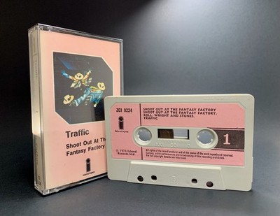 Traffic SHOOT OUT AT THE FANTASY FACTORY Cassette **UK 1ST ISSUE 1973** V.SCARCE