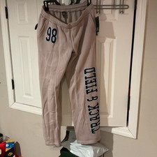 Wild Fable Women's Low-Rise '98 Track Field Wide Leg Sweatpants Gray Small