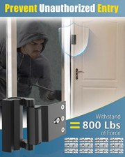 Home Security Door Reinforcement Lock - Child Proof Door Locks for Kids Safet...