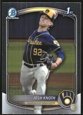 2025 Bowman Chrome Prospects #BCP136 Josh Knoth - BB