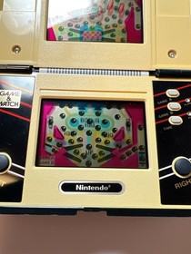 NINTENDO GAME AND & WATCH PINBALL Multi Screen 1983 Tested Working Very Rare