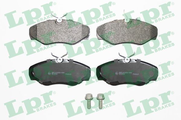 LPR 05P908 Bremsbelagsatz, Scheibenbremse FüR Renault-image