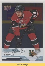 2018-19 Upper Deck CHL Silver Justin Barron #91 READ z6b