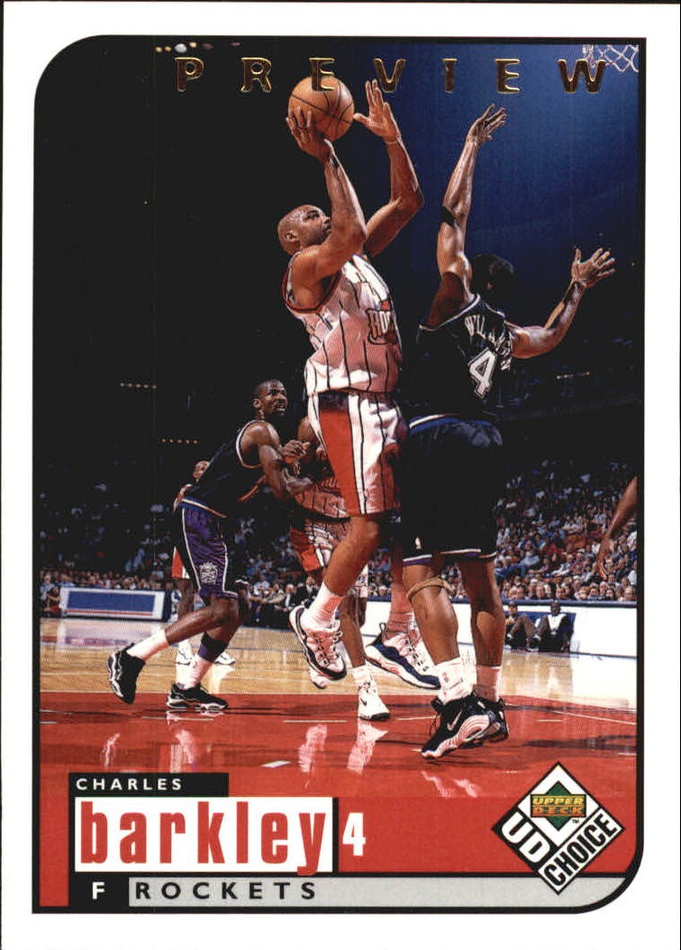 1998-99 UD Choice Preview #50 Charles Barkley - BSK