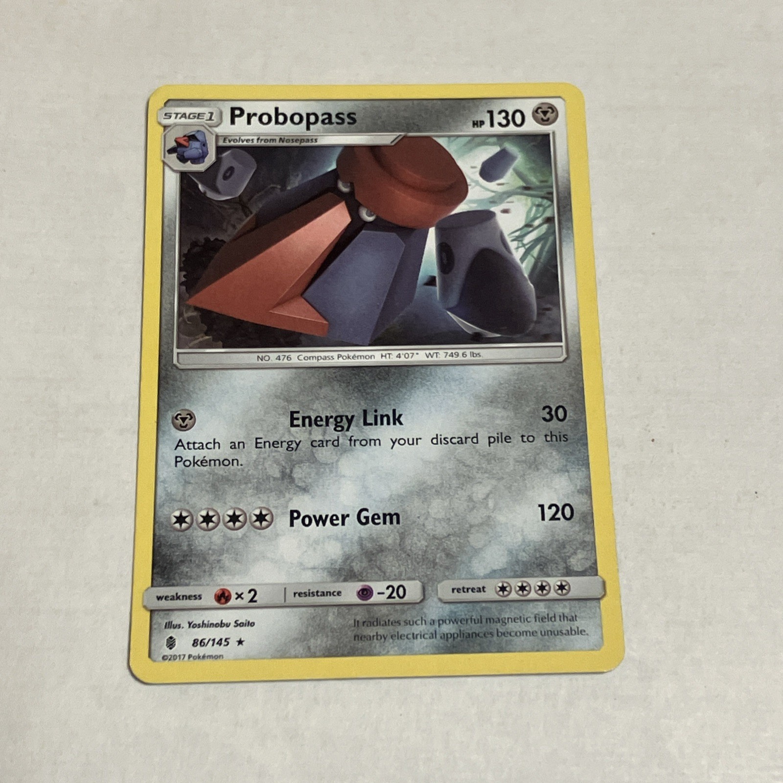 Pokemon Probopass (86/169) Guardians Rising LP
